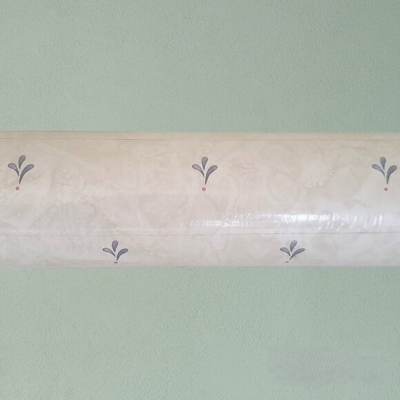 Vinyl Wallcovering / Wallpaper Floral Print Double Roll - Picture 6 of 9